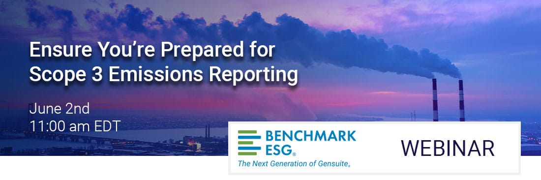 Webinar Banner for Scope 3 Emissions Reporting
