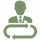 Green Transparent MOC Manager Icon