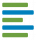Green and Blue Benchmark ESG Logo
